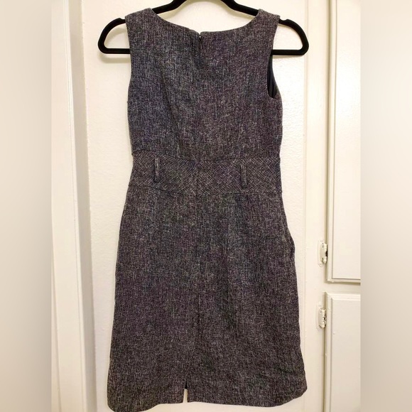 Grey Banana Republic Sleeveless Dress, Crew Neckline with Pockets - Picture 2 of 6